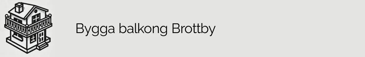 Bygga balkong Brottby